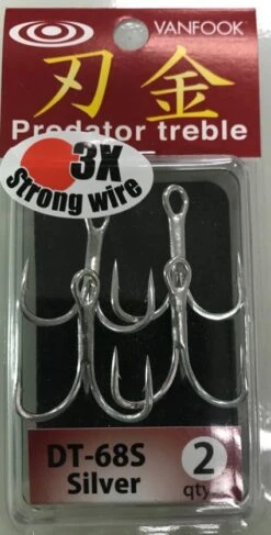 Vanfook DT-68S 3X Treble Hook