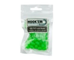 Hookem Soft Glow Beads 18 Hookem Soft Glow Beads -Pro Fishing Shop 12mmgreen
