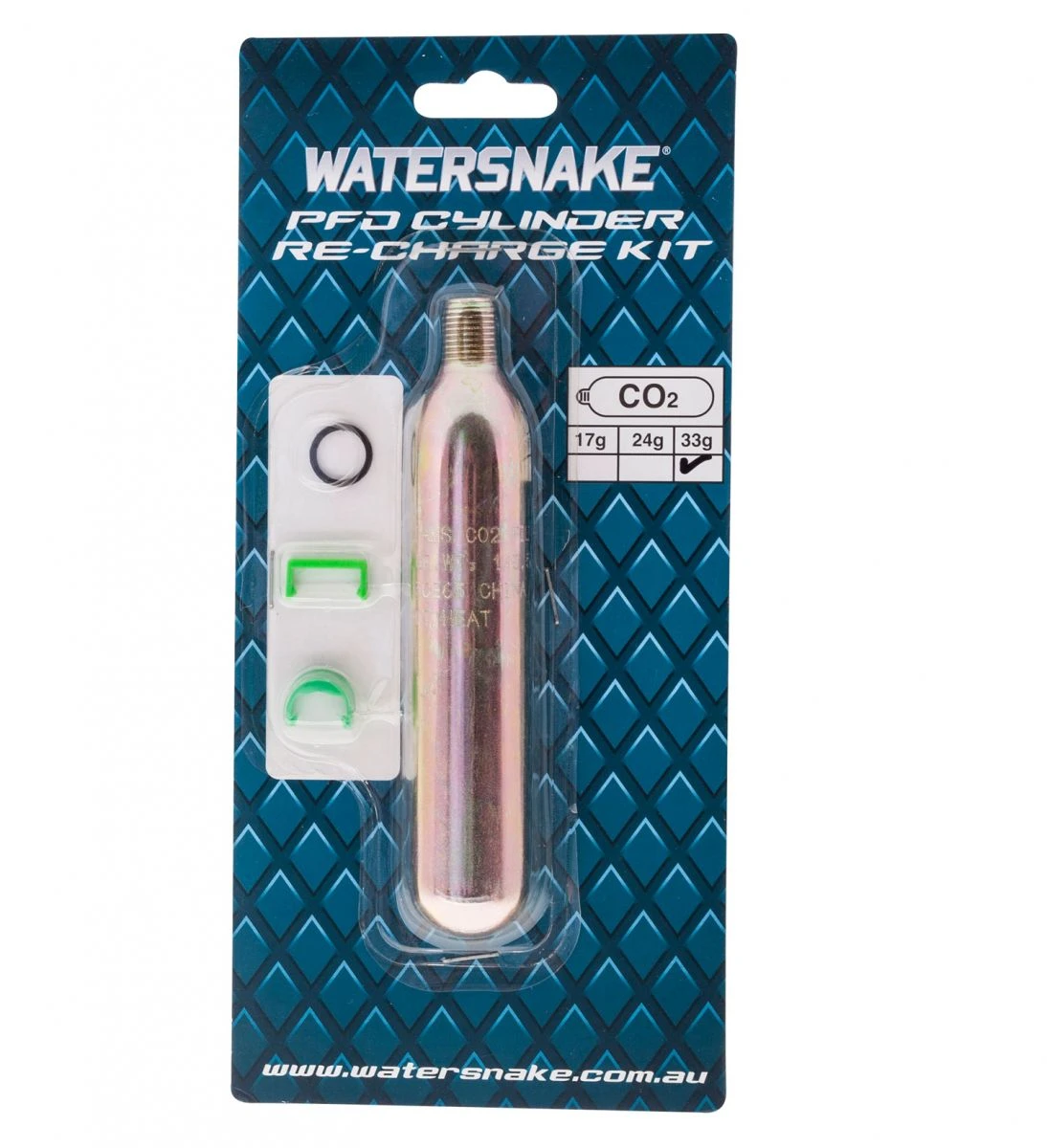 Watersnake Cylinder 33gm With Clips For Adult Inflatable 1 Watersnake Cylinder 33gm With Clips For Adult Inflatable