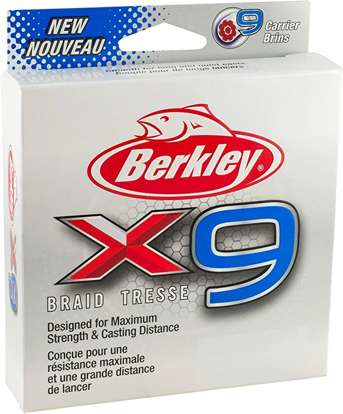 Berkley X9 Braided Line 1 Berkley X9 Braided Line