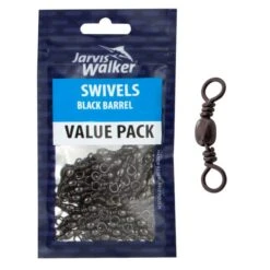 Jarvis Walker Value Swivel Packs -Pro Fishing Shop 916 JW Swivels Black Barrel Value1 20a21985 7871 423f 8038 95f64ccd0549