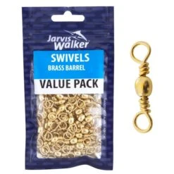 Jarvis Walker Value Swivel Packs -Pro Fishing Shop 998 JW Swivels Brass Barrel Value Pack f358d3e7 8bdf 427a 9597 ab561db949b7