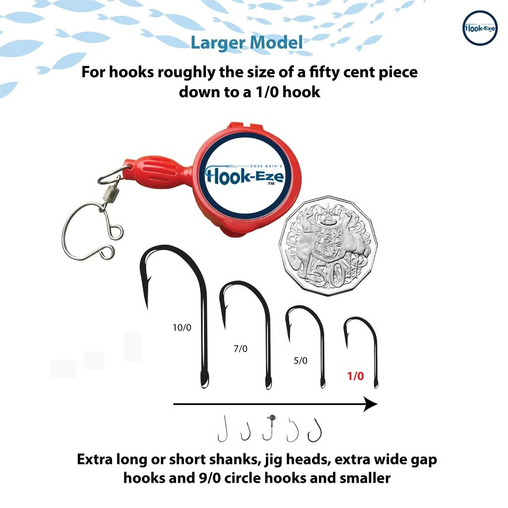 HOOK-EZE KNOT TYING TOOL (TWIN PACK) 2 HOOK-EZE KNOT TYING TOOL (TWIN PACK) - Image 2