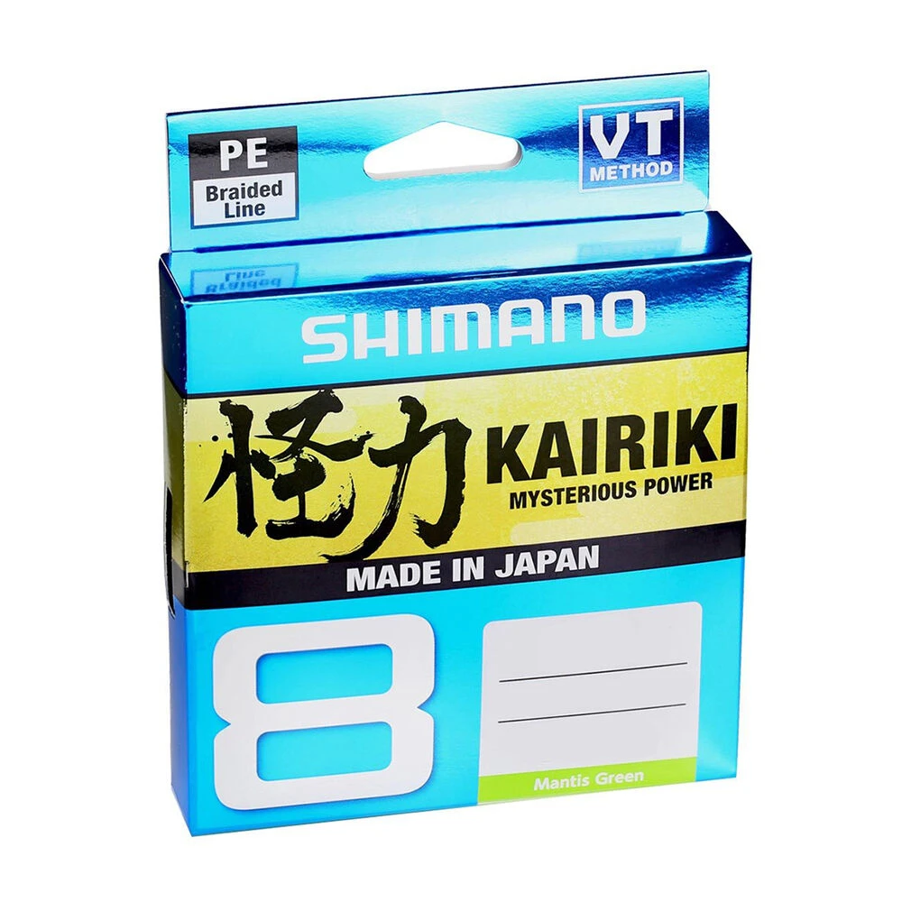Shimano Kairiki SX8 Braid Mantis Green 1 Shimano Kairiki SX8 Braid Mantis Green