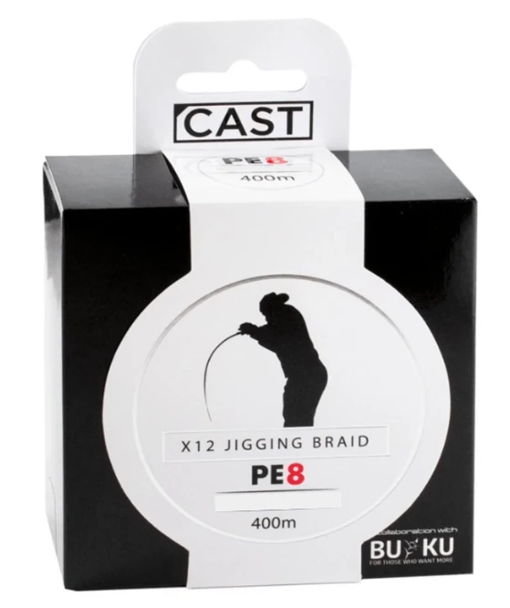 Cast/Buku Colour Coded Jigging X12 Braid 1 Cast/Buku Colour Coded Jigging X12 Braid