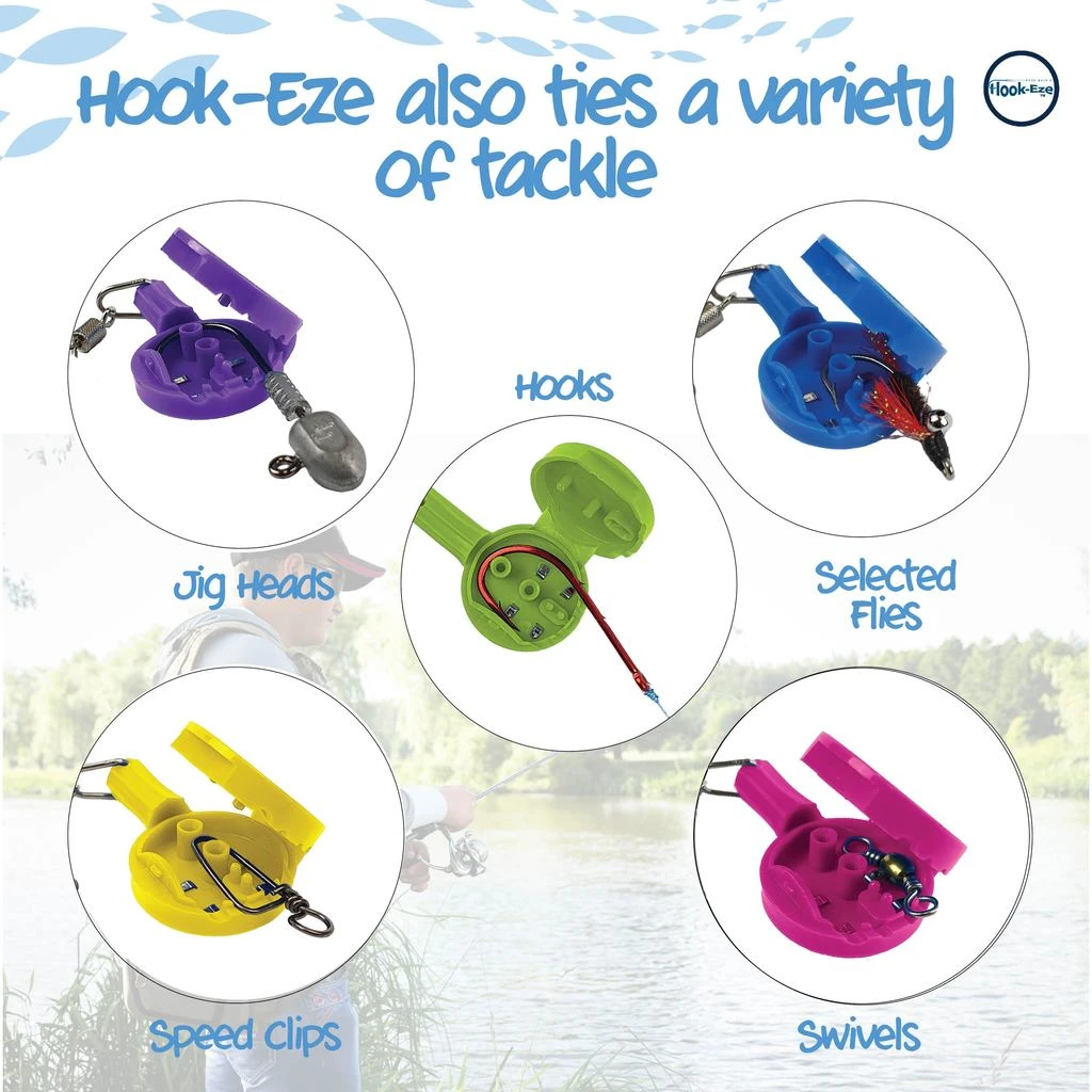 HOOK-EZE KNOT TYING TOOL (TWIN PACK) 3 HOOK-EZE KNOT TYING TOOL (TWIN PACK) - Image 3