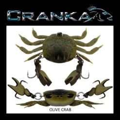 Cranka Crab Heavy 50mm -Pro Fishing Shop OLIVE
