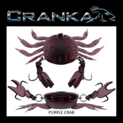 Cranka Crab Heavy 50mm -Pro Fishing Shop PURPLE