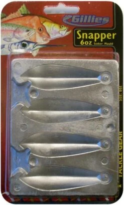 Gillies Sinker Mould Range 19 Gillies Sinker Mould Range -Pro Fishing Shop SNAPPER 061