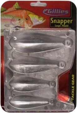 Gillies Sinker Mould Range 21 Gillies Sinker Mould Range -Pro Fishing Shop SNAPPER LARGE MOULD