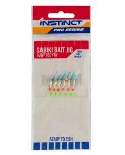 Instinct Pro Sabiki -Pro Fishing Shop Sabiki Rig RubyRedFry