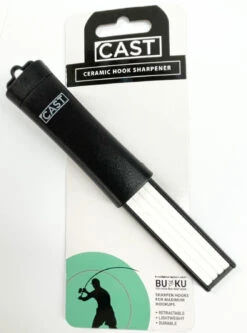 Buku Cast Retractable Ceramic Hook Sharpener