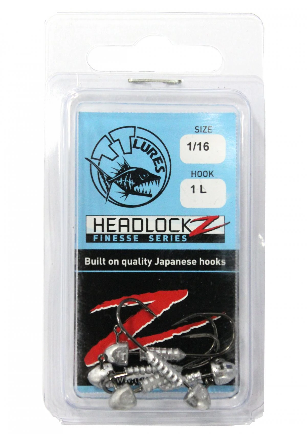 Tackle Tactics Finesse HeadlockZ Jig Heads 2 Tackle Tactics Finesse HeadlockZ Jig Heads - Image 2