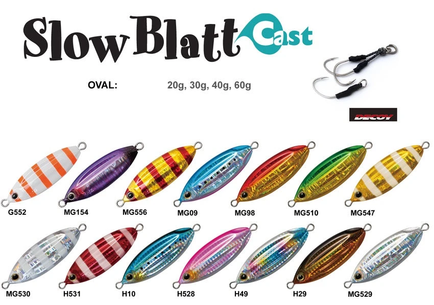 Palms Slow Blatt Cast Jig Oval 2 Palms Slow Blatt Cast Jig Oval - Image 2