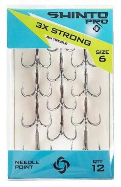 Shinto Pro 3x Black Nickel Trebles