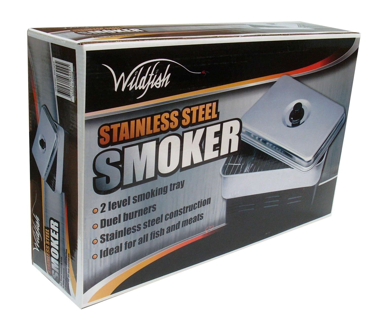 Wildfish Stainless Steel Smoker 2 Wildfish Stainless Steel Smoker - Image 2