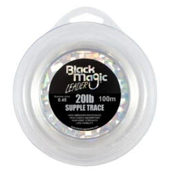 Black Magic Mono Leader Supple 8 Black Magic Mono Leader Supple -Pro Fishing Shop supple trace leader 20lb new label