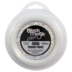 Black Magic Mono Leader Tough 9 Black Magic Mono Leader Tough -Pro Fishing Shop tough trace leader 40lb new label