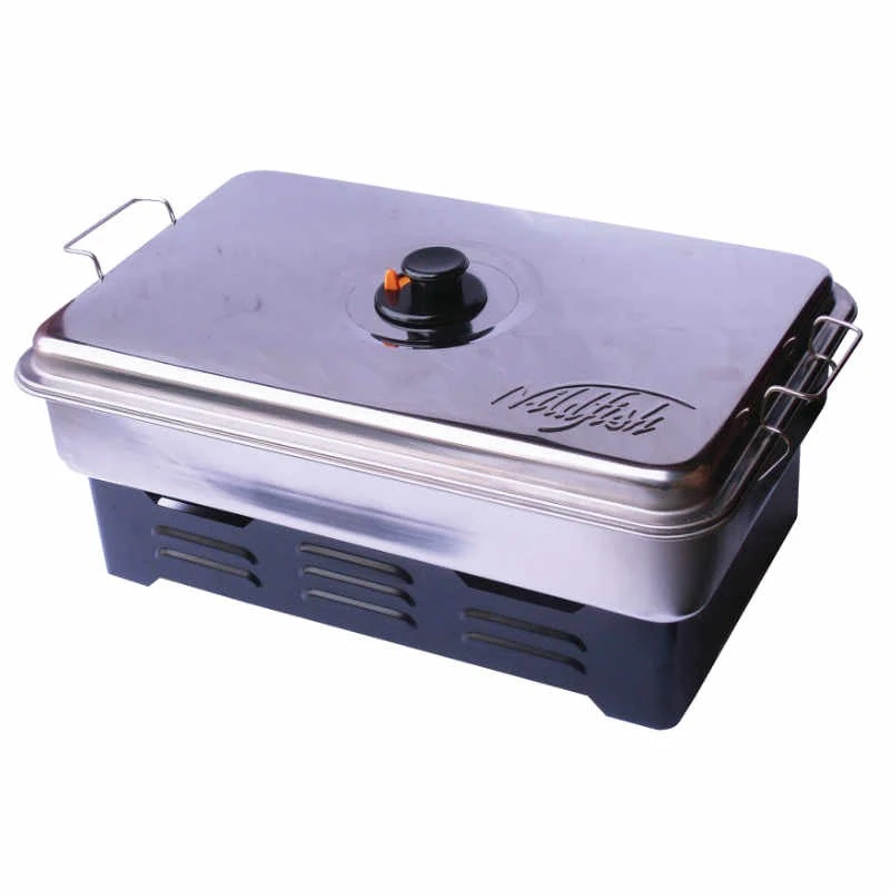 Wildfish Stainless Steel Smoker 1 Wildfish Stainless Steel Smoker